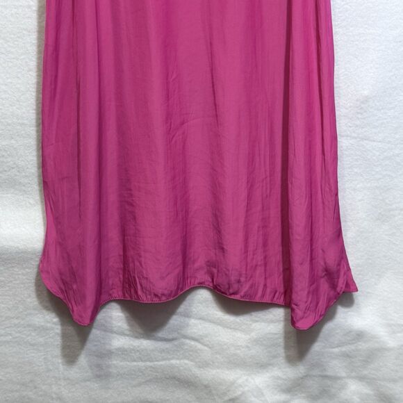 Lola & Sophie Pink Mini Sleeveless 90's Y2K Slip Dress Women Size S Made in USA - Picture 5 of 8